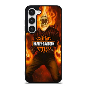 HARLEY DAVIDSON GHOST RIDER Samsung Galaxy S23 Case Cover HARLEY DAVIDSON GHOST RIDER Samsung Galaxy S23 Case Cover