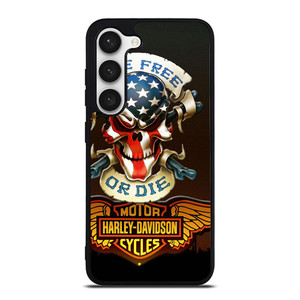 HARLEY DAVIDSON LIVE FREE OR DIE CF Samsung Galaxy S23 Case Cover HARLEY DAVIDSON LIVE FREE OR DIE CF Samsung Galaxy S23 Case Cover