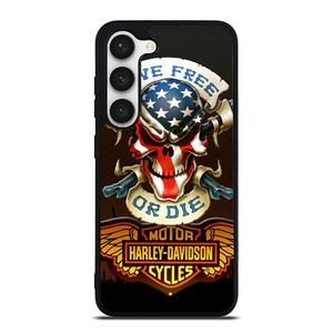 HARLEY DAVIDSON LIVE FREE OR DIE Samsung Galaxy S23 Case Cover HARLEY DAVIDSON LIVE FREE OR DIE Samsung Galaxy S23 Case Cover
