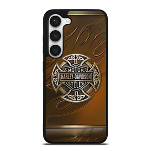 HARLEY DAVIDSON LOGO METAL FIRE Samsung Galaxy S23 Case Cover HARLEY DAVIDSON LOGO METAL FIRE Samsung Galaxy S23 Case Cover