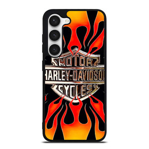 HARLEY DAVIDSON MOTORCYCLE LOGO FLAME Samsung Galaxy S23 Case Cover HARLEY DAVIDSON MOTORCYCLE LOGO FLAME Samsung Galaxy S23 Case Cover