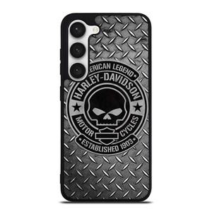 HARLEY DAVIDSON MOTORCYCLES COMPANY SKULL LOGO 1903 Samsung Galaxy S23 Case Cover HARLEY DAVIDSON MOTORCYCLES COMPANY SKULL LOGO 1903 Samsung Galaxy S23 Case Cover