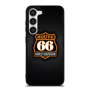 HARLEY DAVIDSON ROUTE 66 LOGO BADGE Samsung Galaxy S23 Case Cover HARLEY DAVIDSON ROUTE 66 LOGO BADGE Samsung Galaxy S23 Case Cover