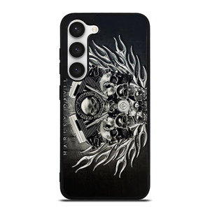 HARLEY DAVIDSON SKULL ENGINE Samsung Galaxy S23 Case Cover HARLEY DAVIDSON SKULL ENGINE Samsung Galaxy S23 Case Cover