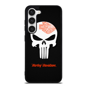 HARLEY DAVIDSON THE PUNISHER LOGO Samsung Galaxy S23 Case Cover HARLEY DAVIDSON THE PUNISHER LOGO Samsung Galaxy S23 Case Cover