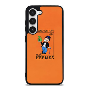 HERMES LOUIS VUITTON LV LOGO MONOPOLI ICON Samsung Galaxy S23 Case Cover HERMES LOUIS VUITTON LV LOGO MONOPOLI ICON Samsung Galaxy S23 Case Cover