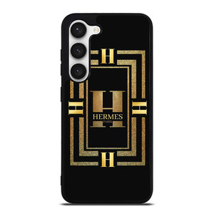 HERMES PARIS LOGO LUXURY GOLDEN ICON Samsung Galaxy S23 Case Cover HERMES PARIS LOGO LUXURY GOLDEN ICON Samsung Galaxy S23 Case Cover