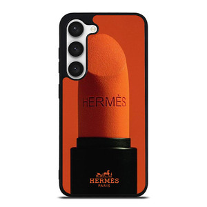 HERMES PARIS ORANGE LIPSTICK Samsung Galaxy S23 Case Cover HERMES PARIS ORANGE LIPSTICK Samsung Galaxy S23 Case Cover