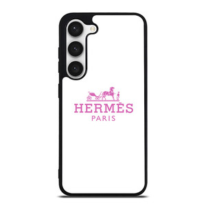 HERMES PARIS PINK LOGO Samsung Galaxy S23 Case Cover HERMES PARIS PINK LOGO Samsung Galaxy S23 Case Cover