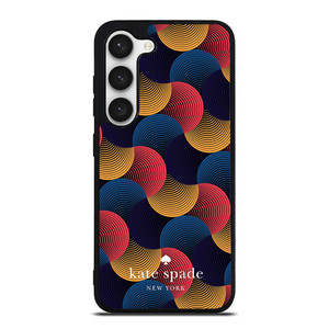 KATE SPADE NEW YORK CIRCULAR COLORFUL PATTERN Samsung Galaxy S23 Case Cover KATE SPADE NEW YORK CIRCULAR COLORFUL PATTERN Samsung Galaxy S23 Case Cover