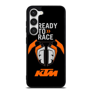 KTM DUKE READY TO RACE ICON Samsung Galaxy S23 Case Cover KTM DUKE READY TO RACE ICON Samsung Galaxy S23 Case Cover