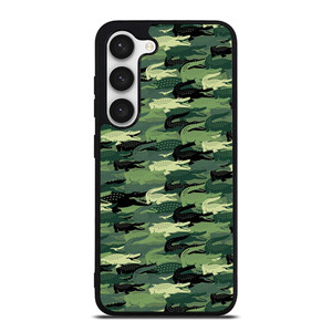 LACOSTE CAMO LOGO Samsung Galaxy S23 Case Cover LACOSTE CAMO LOGO Samsung Galaxy S23 Case Cover