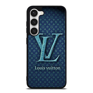 LOUIS VUITTON BLUE EMBLEM Samsung Galaxy S23 Case Cover LOUIS VUITTON BLUE EMBLEM Samsung Galaxy S23 Case Cover