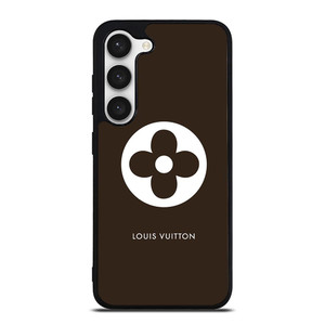 LOUIS VUITTON FLOWER LOGO BROWN Samsung Galaxy S23 Case Cover LOUIS VUITTON FLOWER LOGO BROWN Samsung Galaxy S23 Case Cover