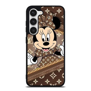 LOUIS VUITTON LV ZIPPER BROWN X MINNIE MOUSE DISNEY Samsung Galaxy S23 Case Cover LOUIS VUITTON LV ZIPPER BROWN X MINNIE MOUSE DISNEY Samsung Galaxy S23 Case Cover