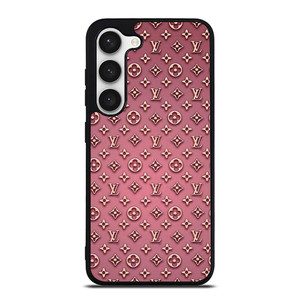 LOUIS VUITTON PATERN LOGO PINK Samsung Galaxy S23 Case Cover