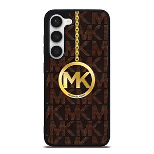MICHAEL KORS MK GOLD EMBLEM Samsung Galaxy S23 Case Cover MICHAEL KORS MK GOLD EMBLEM Samsung Galaxy S23 Case Cover