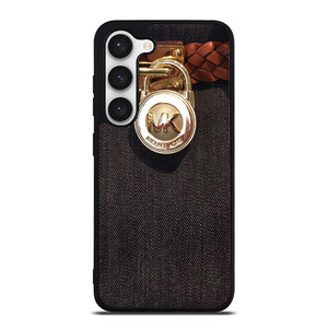 MICHAEL KORS MK PADLOCK Samsung Galaxy S23 Case Cover MICHAEL KORS MK PADLOCK Samsung Galaxy S23 Case Cover