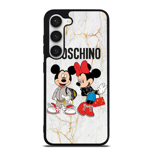 MOSCHINO MICKEY MINNIE MOUSE Samsung Galaxy S23 Case Cover MOSCHINO MICKEY MINNIE MOUSE Samsung Galaxy S23 Case Cover