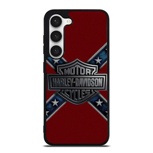 MOTORCYCLE HARLEY DAVIDSON LOGO RED Samsung Galaxy S23 Case Cover