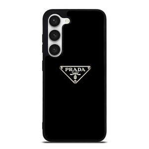 PRADA MILANO BLACK LOGO Samsung Galaxy S23 Case Cover PRADA MILANO BLACK LOGO Samsung Galaxy S23 Case Cover