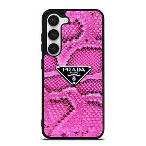 PRADA MILANO PINK SNAKE SKIN Samsung Galaxy S23 Case Cover PRADA MILANO PINK SNAKE SKIN Samsung Galaxy S23 Case Cover