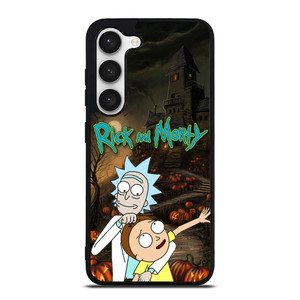 RICK AND MORTY HAPPY HALLOWEEN Samsung Galaxy S23 Case Cover RICK AND MORTY HAPPY HALLOWEEN Samsung Galaxy S23 Case Cover