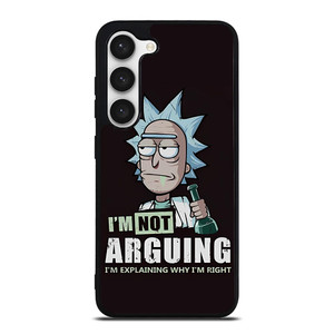 RICK AND MORTY NOT ARGUING Samsung Galaxy S23 Case Cover RICK AND MORTY NOT ARGUING Samsung Galaxy S23 Case Cover