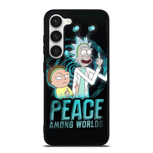 RICK AND MORTY PEACE AMONG WORLDS Samsung Galaxy S23 Case Cover RICK AND MORTY PEACE AMONG WORLDS Samsung Galaxy S23 Case Cover