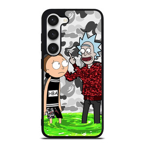 RICK AND MORTY RICK BAPE Samsung Galaxy S23 Case Cover RICK AND MORTY RICK BAPE Samsung Galaxy S23 Case Cover