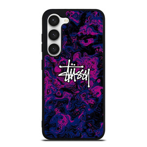 STUSSY PURPLE LOGO Samsung Galaxy S23 Case Cover STUSSY PURPLE LOGO Samsung Galaxy S23 Case Cover