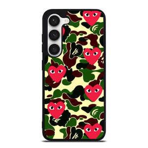 SUPREME BAPE COMME DES GARCONS Samsung Galaxy S23 Case Cover SUPREME BAPE COMME DES GARCONS Samsung Galaxy S23 Case Cover