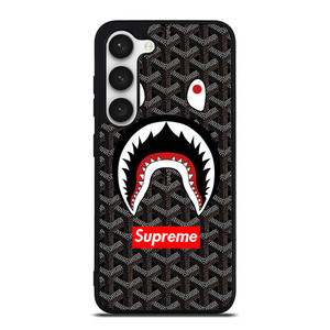 SUPREME BAPE SHARK GOYART Samsung Galaxy S23 Case Cover SUPREME BAPE SHARK GOYART Samsung Galaxy S23 Case Cover