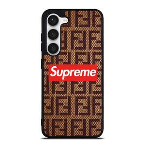 SUPREME FENDI PATTERN Samsung Galaxy S23 Case Cover SUPREME FENDI PATTERN Samsung Galaxy S23 Case Cover
