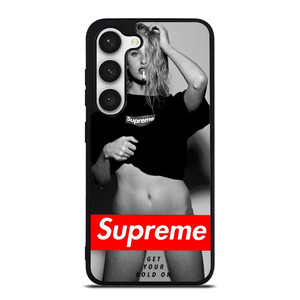 SUPREME GET YOUR BOLD ON Samsung Galaxy S23 Case Cover SUPREME GET YOUR BOLD ON Samsung Galaxy S23 Case Cover