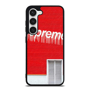 SUPREME MELTED RED HOUSE Samsung Galaxy S23 Case Cover SUPREME MELTED RED HOUSE Samsung Galaxy S23 Case Cover