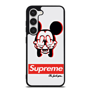 SUPREME MICKEY MOUSE Samsung Galaxy S23 Case Cover