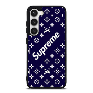 SUPREME NAVY PATTREN Samsung Galaxy S23 Case Cover SUPREME NAVY PATTREN Samsung Galaxy S23 Case Cover