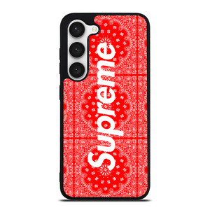 SUPREME RED BANDANA Samsung Galaxy S23 Case Cover SUPREME RED BANDANA Samsung Galaxy S23 Case Cover