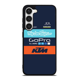 TROY LEE DESIGNS KTM RACING TEAM Samsung Galaxy S23 Case Cover TROY LEE DESIGNS KTM RACING TEAM Samsung Galaxy S23 Case Cover