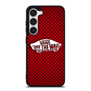 VANS OFF THE WALL SKATER RED CARBON Samsung Galaxy S23 Case Cover VANS OFF THE WALL SKATER RED CARBON Samsung Galaxy S23 Case Cover