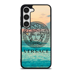 VERSACE LOGO BLUE SEA ICON Samsung Galaxy S23 Case Cover VERSACE LOGO BLUE SEA ICON Samsung Galaxy S23 Case Cover