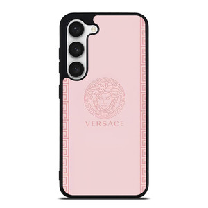 VERSACE LOGO EMBLEM PINK Samsung Galaxy S23 Case Cover VERSACE LOGO EMBLEM PINK Samsung Galaxy S23 Case Cover