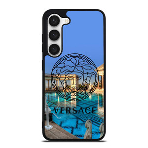 VERSACE LOGO POOL PALACE Samsung Galaxy S23 Case Cover VERSACE LOGO POOL PALACE Samsung Galaxy S23 Case Cover