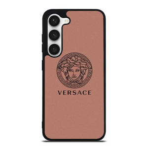 VERSACE LOGO RED BRICK Samsung Galaxy S23 Case Cover VERSACE LOGO RED BRICK Samsung Galaxy S23 Case Cover