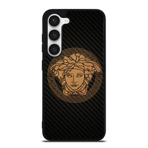 VERSACE WOOD AND CARBON LOGO Samsung Galaxy S23 Case Cover VERSACE WOOD AND CARBON LOGO Samsung Galaxy S23 Case Cover