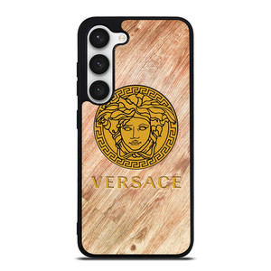 VERSACE WOODEN EMBLEM Samsung Galaxy S23 Case Cover VERSACE WOODEN EMBLEM Samsung Galaxy S23 Case Cover