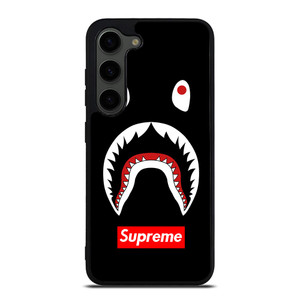 BAPE CAMO SHARK SUPREME BLACK Samsung Galaxy S23 Plus Case Cover BAPE CAMO SHARK SUPREME BLACK Samsung Galaxy S23 Plus Case Cover