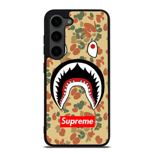 BAPE CAMO SHARK SUPREME Samsung Galaxy S23 Plus Case Cover BAPE CAMO SHARK SUPREME Samsung Galaxy S23 Plus Case Cover