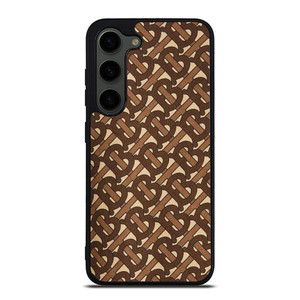 BROWN BURBERRY LOGO PATTERN EMBLEM Samsung Galaxy S23 Plus Case Cover BROWN BURBERRY LOGO PATTERN EMBLEM Samsung Galaxy S23 Plus Case Cover